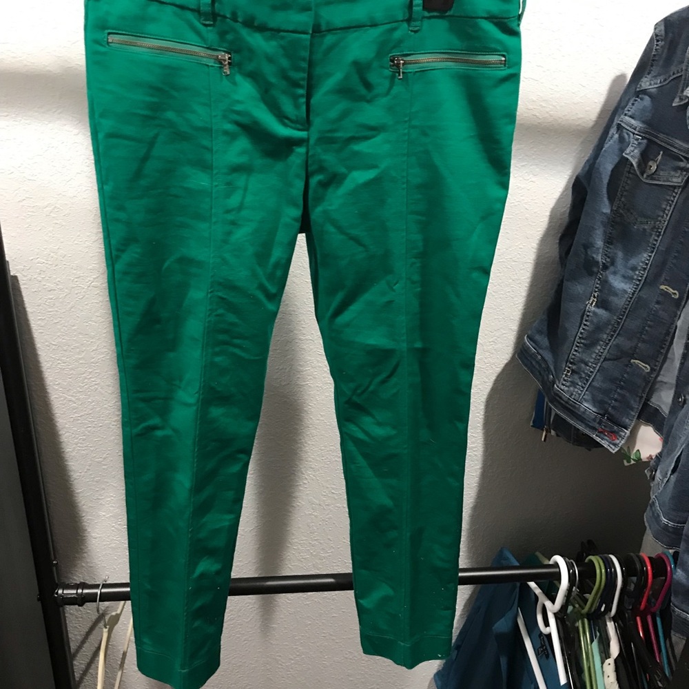 Kelly green ankle pants by Kenneth Cole